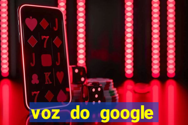 voz do google tradutor homem